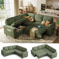 LINSY HOME Pull Out Sofa Bed Sectional Sleeper Sofa by LINSYHOME