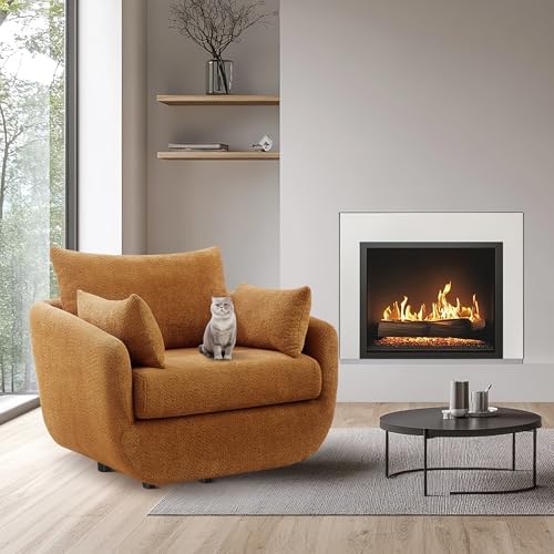 360° Swivel Accent Armchair, 39.3" Oversized - Image 7