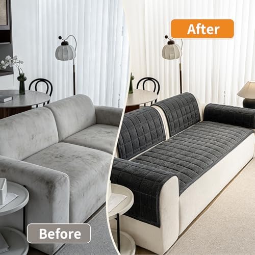 Couch Covers for Dogs, Non Slip Washable Pet Couch Covers for Sofa - Image 5