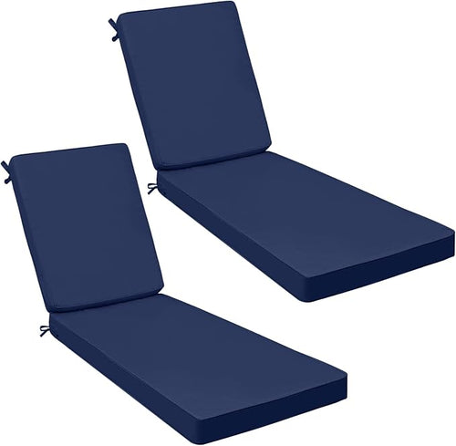 AAAAAcessories Outdoor Chaise Lounge Cushions, Waterproof Patio Furniture by AAAAAcessories