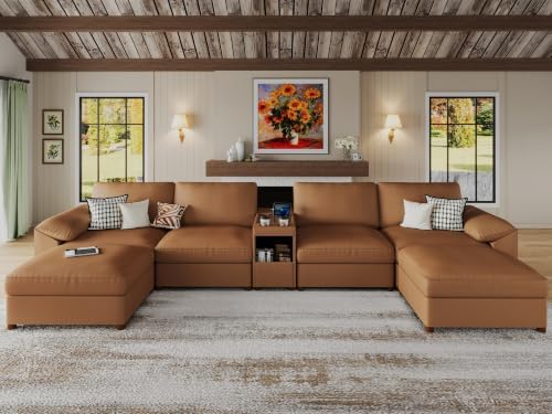 EASE MOOSE Modular Sectional Couch, U Shaped Couch by EASEMOOSE