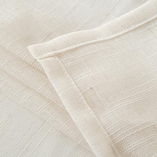 YoungsTex Extra Long Linen Curtains 102 Inch Length - Image 6