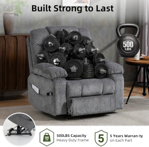 500lbs Heavy Duty Power Lift Recliner - Image 3