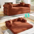79" Convertible Sofa Bed, Boneless Couch by ZQRhome