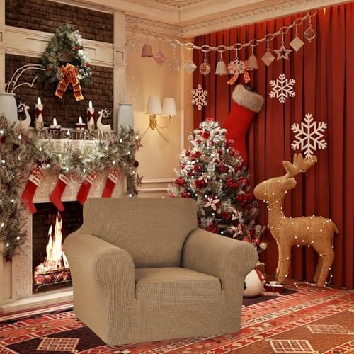 KEKUOU Stretch Chair Sofa Slipcover, Single Couch Cover - Image 2