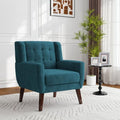 Accent Chair, Upholstered Armchair in Velvet by Blissabod