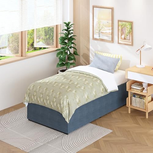 Lutown-Teen 18 Inch Twin Bed Frames - Image 5