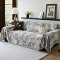 MEETSKY Couch Cover Sectional Sofa Covers Washable Chenille Geometric Abstract by MEETSKY
