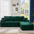 Hobestluk Boneless Couches Modular Sectional Sofa L-Shape Oversized Chaise by YourHomeDeservesMore