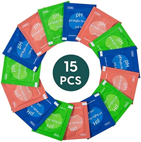 YINMIK 15 Pack PH Calibration Powder, PH Tester Calibration Kit - Image 2