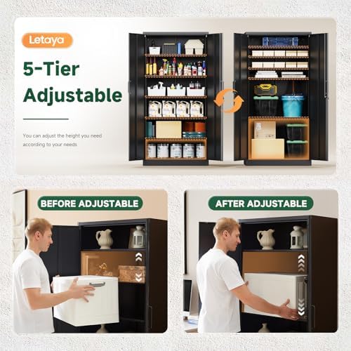Letaya Metal Storage Cabinets - Image 6