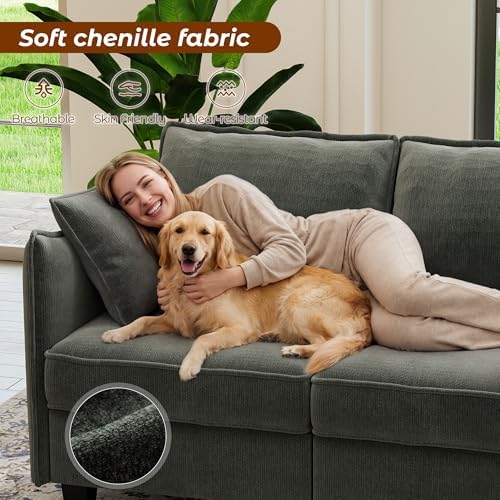 WorthFurni Modular Sectional Sofa L Shape Couches - Image 5