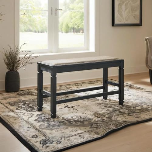 Signature Design by Ashley 1-Piece Counter Height Dining Bench - Image 2