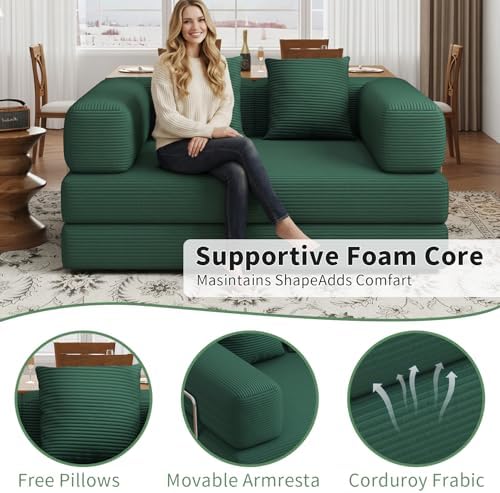 4 in 1 Convertible Sofas Boneless Couches - Image 4