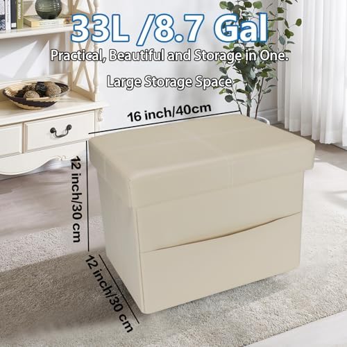 AmasSmile Ottoman with Storage - Image 3