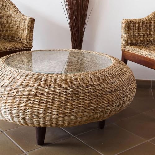 Dulles Glass 18 inch Round Glass Table Top - Image 6