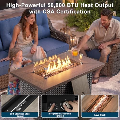 Luxury 5 Piece Patio Furniture Set - Image 3