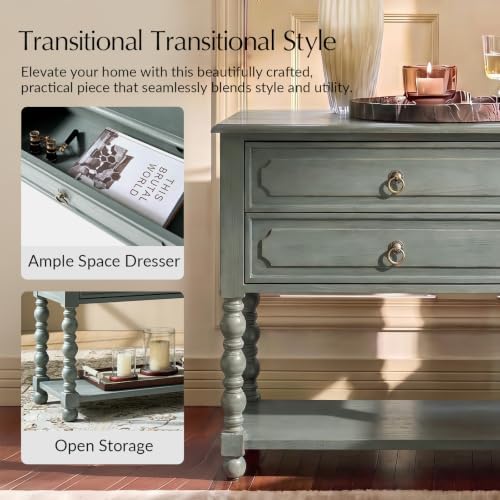 HULALA HOME Farmhouse Accent End Table - Image 3