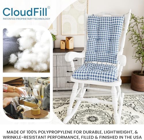 Klear Vu The Gripper Non-Slip Rocking Chair Cushion Set - Image 5