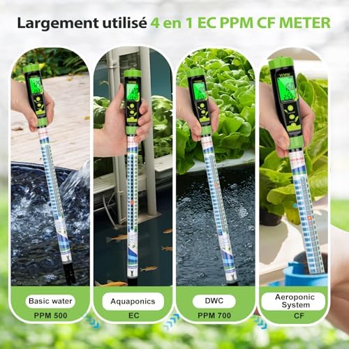 Truncheon Nutrient Meter for Hydroponics, TDS Meter Digital Water Tester - Image 6