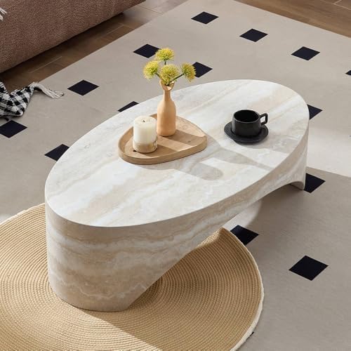 WILLIAMSPACE 43.31" Oval Coffee Table - Image 4