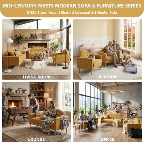 49" Small Loveseat Sofa for Small Spaces, Office Couch - Image 6