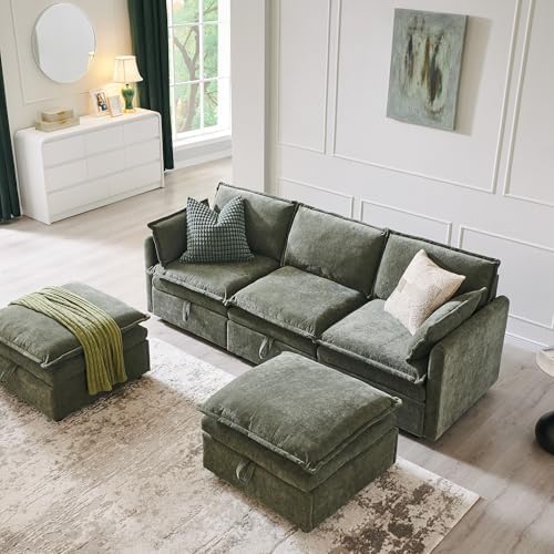 85.83" Modular Sectional Cloud Couches - Image 3