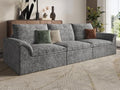 EASE MOOSE 115" 3 Seater Sectional Sofa, Boneless Couches by EASEMOOSE