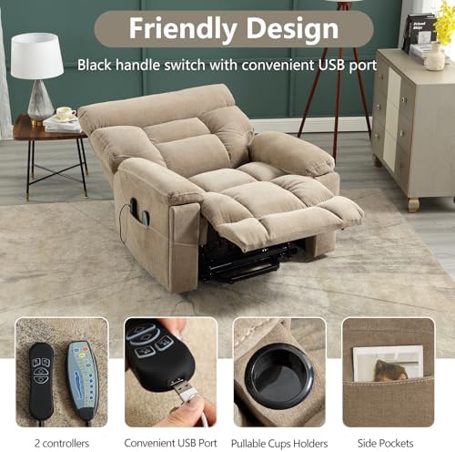 CANMOV Dual Motor Power Lift Recliner Chair - Image 6