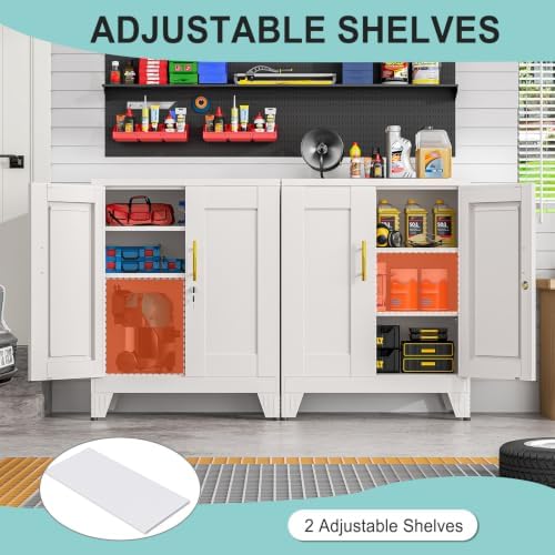 pozdeg Metal Storage Cabinet - Image 4