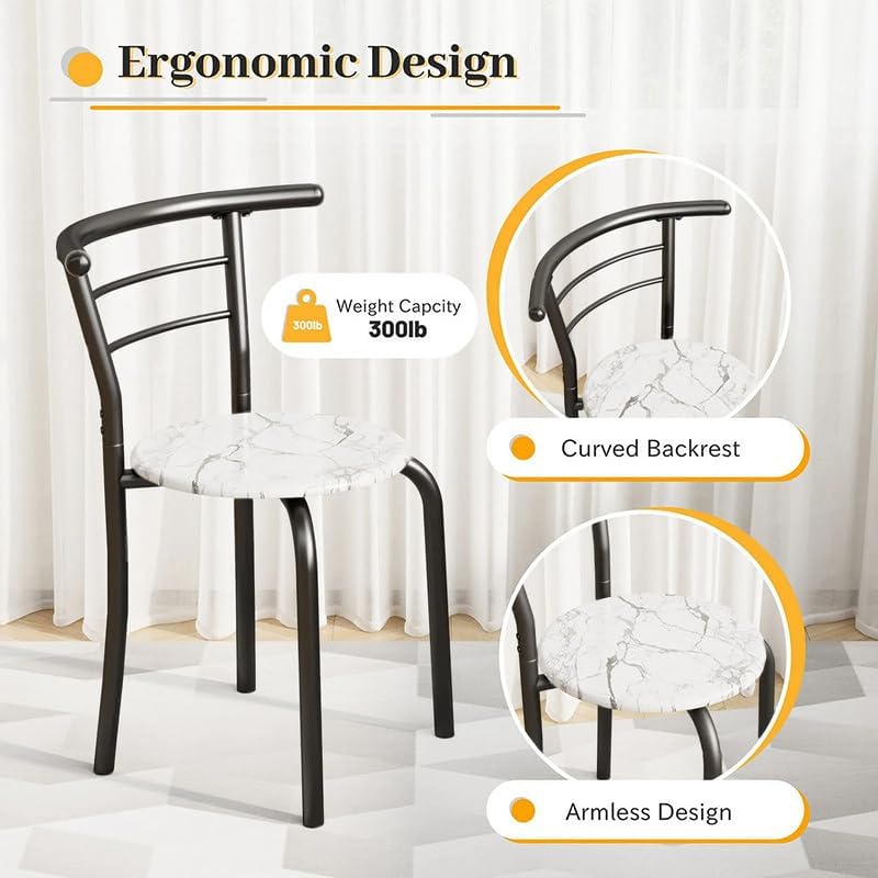 Shahoo 3-Piece Dining Table Set - Image 6