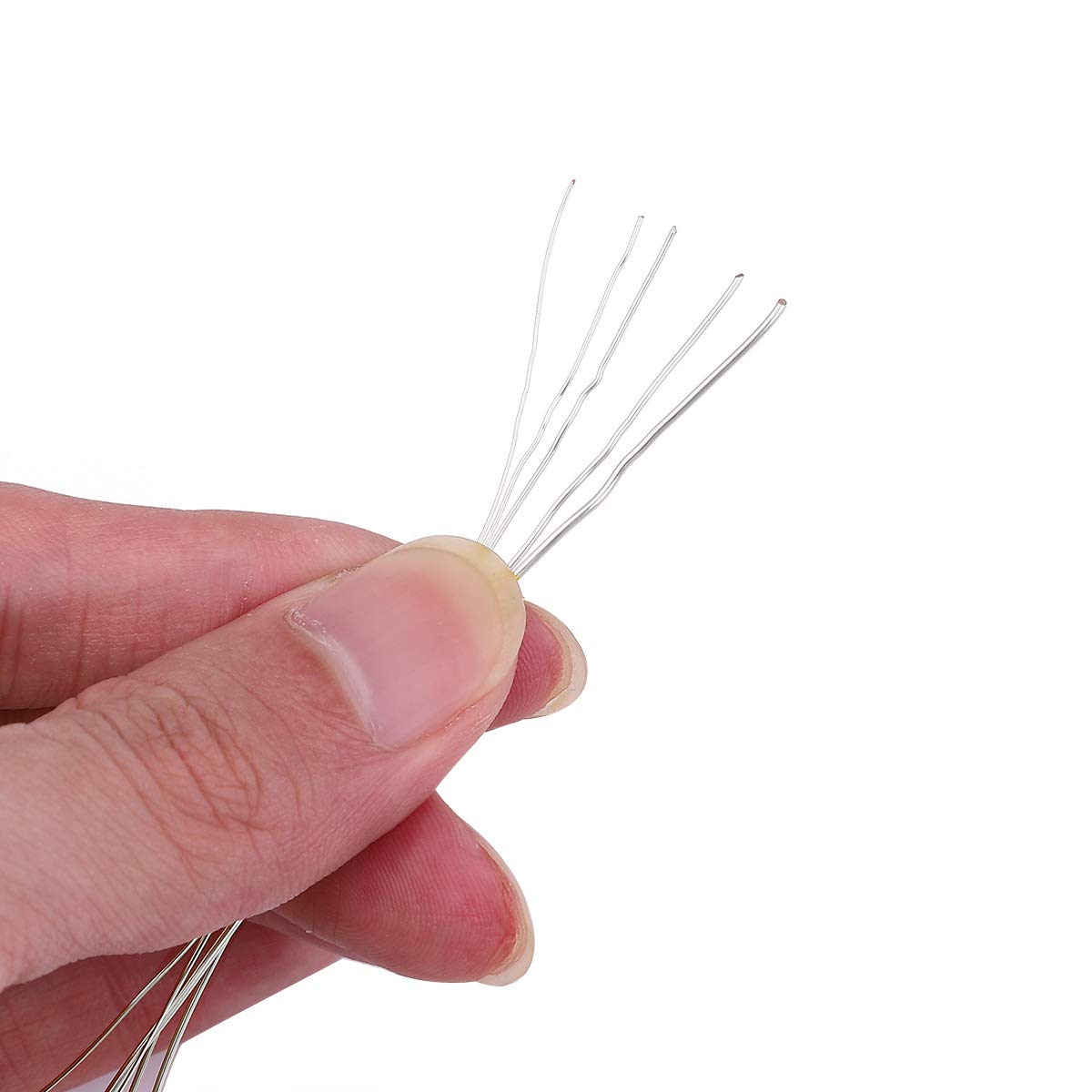 Silver Copper Wire 0.8mm Bead Cord for Bracelet Necklace Charm Beading Jewelry Making 9yard