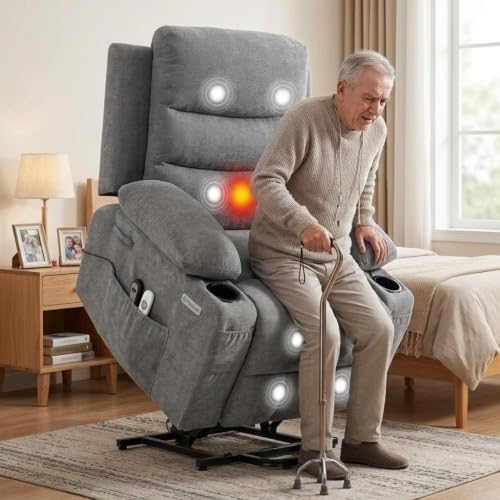 Garvee Oversized Power Lift Recliner Chair by Garvee