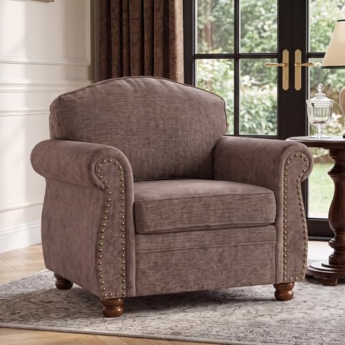 Traditional Oversized Accent Reading Chair by LANDASSYHOME