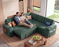 WEUP 86" Modular Sectional Sleeper Sofa by Unknown