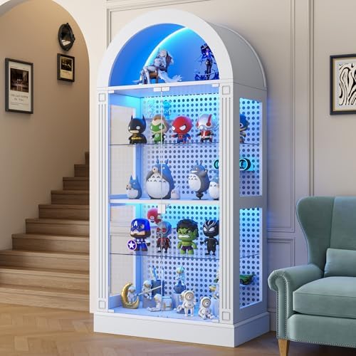 kepptory 71" Arched Display Cabinet - Image 3