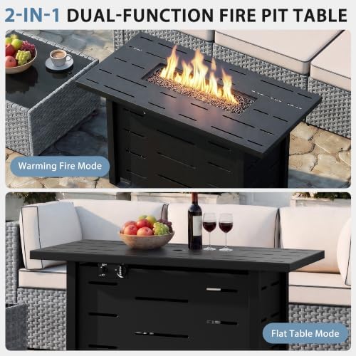 Shintenchi 6 Piece Outdoor Patio Furniture Set - Image 6