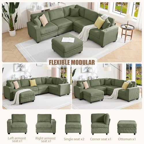 97" Modular Sectional Couch - Image 3