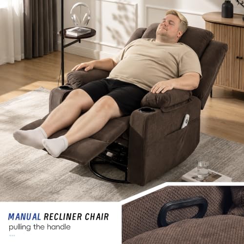 Swivel Recliner Chair for Adults - Image 3