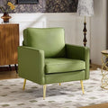VINGLI Faux Leather Accent Chair by VINGLI