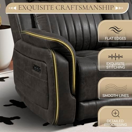 Zero Gravity Power Reclining Sofa - Image 6