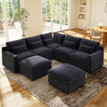 Ihanherry 134" Oversized Modular Sectional Sofa by iHanHerry