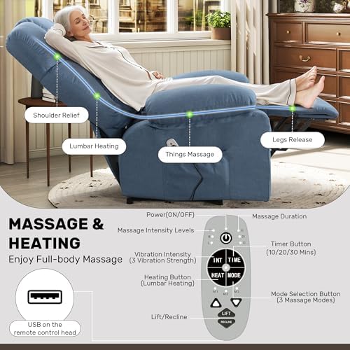 Power Lift Recliner Chair for Elderly - Image 3