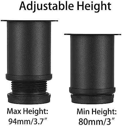 OwnMy 4PCS 3 Inch Stainless Steel Furniture Legs Feets Metal Cabinet Legs - Image 5