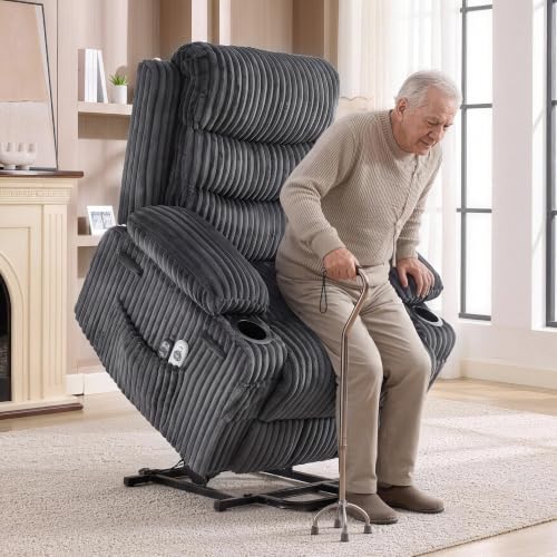 Garvee Oversized Power Lift Recliner Chair - Image 3