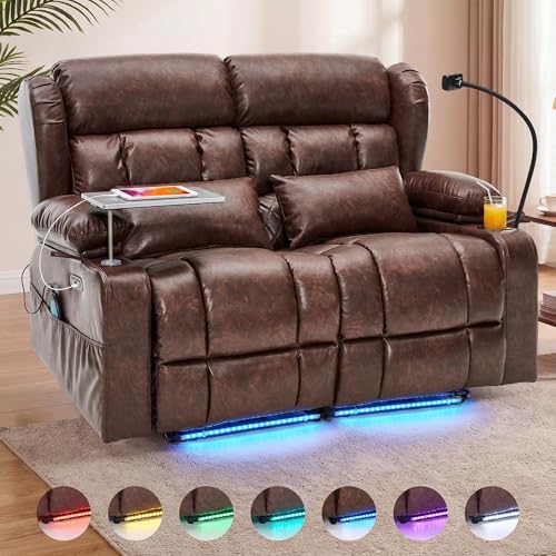 Redlife Power Loveseat Recliner Sofa - Image 3