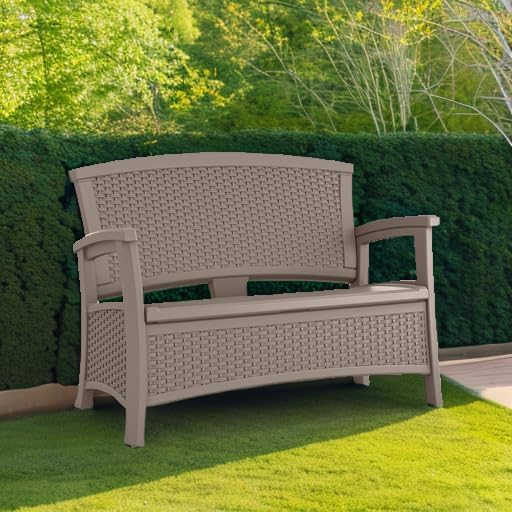 Suncast ELEMENTS Loveseat with Storage - Image 2