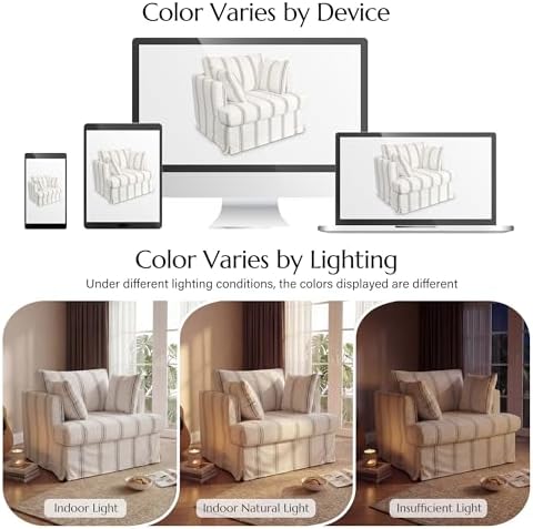 Coastal Oversized Accent Reading Armchair Set of 2 - Image 6