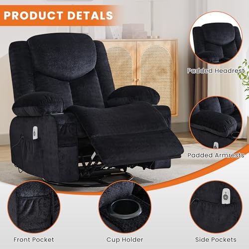 BOSMILLER Swivel Recliner Chair - Image 6