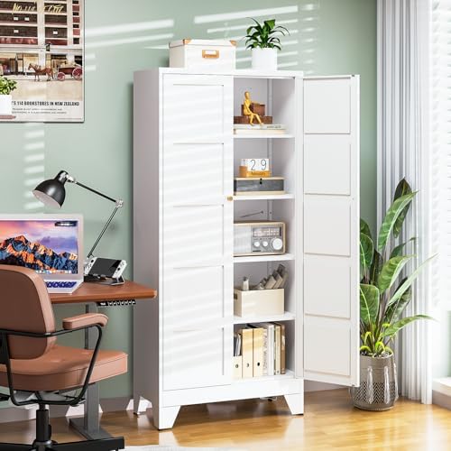 Letaya 71" H Metal Storage Cabinet - Image 5
